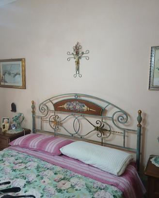 letto in ferro battuto 