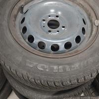 KIT CERCHI IN FERRO E PNEUMATICI 175/65/14 FIAT 50