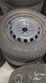 KIT CERCHI IN FERRO E PNEUMATICI 175/65/14 FIAT 50