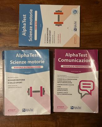 Alpha test scienze motorie e comunicazione