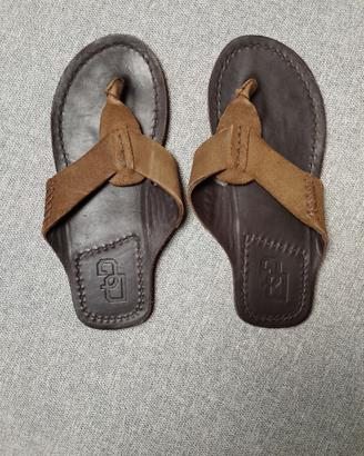 Sandali infradito in pelle da uomo Dolce & Gabbana