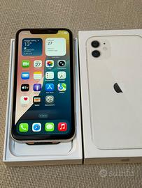 Apple Iphone 11 128gb bianco perfetto