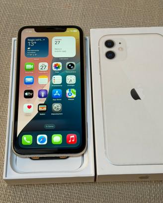 Apple Iphone 11 128gb bianco perfetto