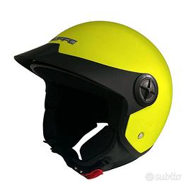 CASCO DIEFFE DEMIJET 3 BOTTONI GIALLO OPACO