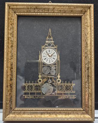 Quadretto vintage L.Kersh London Brige 16x12 cm
