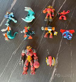 Lotto Gormiti Vintage: 8 Personaggi + 23 cards