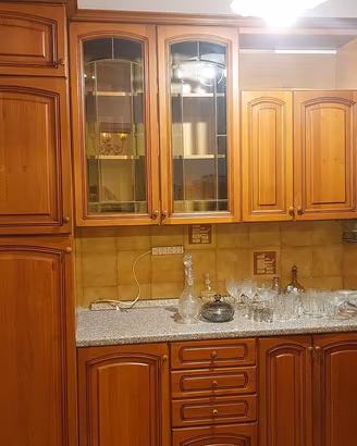 Cucina componibile legno massello