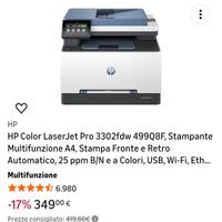 HP Color LaserJet Pro 3302fdw

