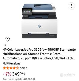 HP Color LaserJet Pro 3302fdw

