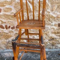 Seggiolone bimbo vintage