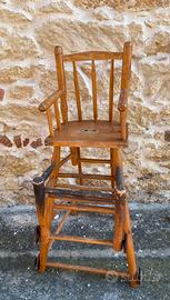 Seggiolone bimbo vintage