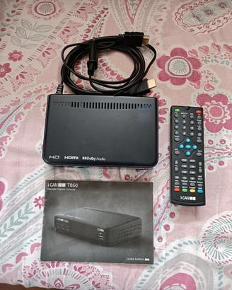 DECODER DVB-T2 i‑CAN T860
