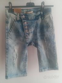 Bermuda jeans bambino nuovo 