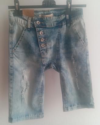 Bermuda jeans bambino nuovo 