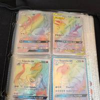 Album carte pokemon gx hyper rainbow rare vmax