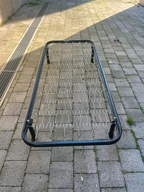 Coppia di Reti Singole in Metallo a Molle