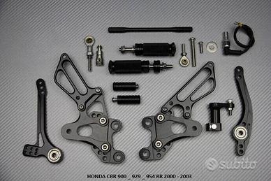 Pedane arretrate HONDA CBR 900 929 954RR 2000 2003