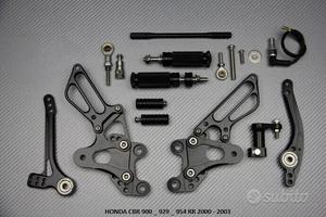 Pedane arretrate HONDA CBR 900 929 954RR 2000 2003