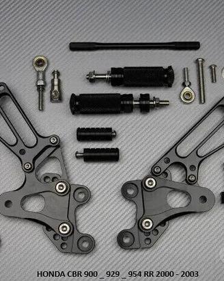 Pedane arretrate HONDA CBR 900 929 954RR 2000 2003