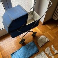 Carrozzina per bambole anni '60