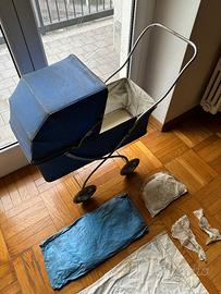 Carrozzina per bambole anni '60