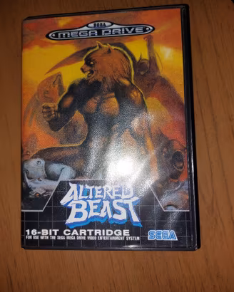 SEGA MEGA DRIVE ALTERED BEAST 16 BIT CARTRIDGE