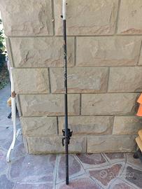 canna da pesca con cassetta 