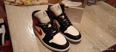 Jordan 1 mid rosse