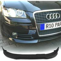 SPOILER LABBRO ANTERIORE AUDI A3 8P 8PA 03-08 LOOK