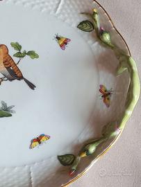 Herend vassoio, tazze, zuccheriere, cremiera