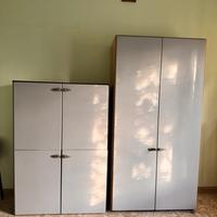 Armadi Mascagni grigio 6 ante ufficio casa no ikea