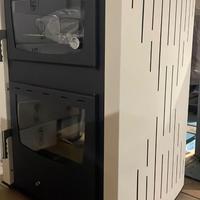 Stufa Idro a legna con Forno 25kW