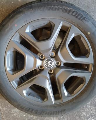 4 cerchi + pneumatici toyota rav 4