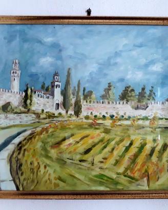 Olio su faesite 50x70
