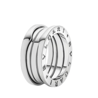 Anello Bulgari B.zero1 3 fasce in oro bianco