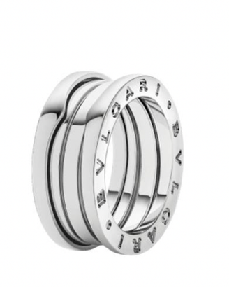 Anello Bulgari B.zero1 3 fasce in oro bianco