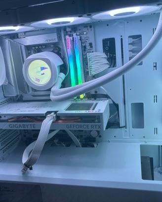 PC Gaming Total White - Ryzen 7 7800X3D + RTX 4060