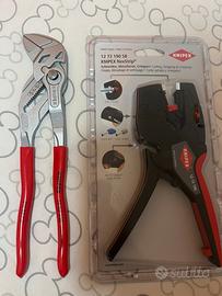 Spelafili +chiave pinza Knipex