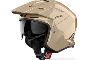 AIROH Casco Jet Kombakt - Color - Mocha