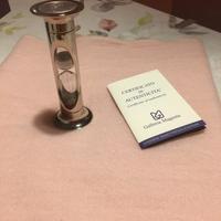 Clessidra metallo bassorilievo Galleria Magenta