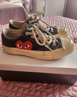 Scarpe Converse Comme De Garcons 38 donna