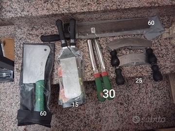 Coltelli sanelli ganci spatola  cuoco skin