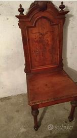 sedia antica vintage 