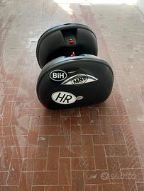 Kappa K40 N Monokey, set di 2 borse laterali