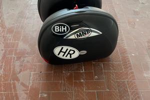 Kappa K40 N Monokey, set di 2 borse laterali