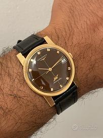 Longines UltraCrhon in oro 18k Tropic Dial