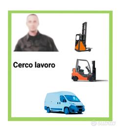 carrellista operaio magazziniere 