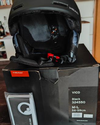 Casco Sci Head Voco Black Taglia M-L