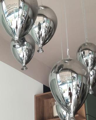 Lampadario Clown Sp7 cromo ideal lux