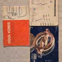 manuali opel Corsa, Simca 1000 Renault 4
